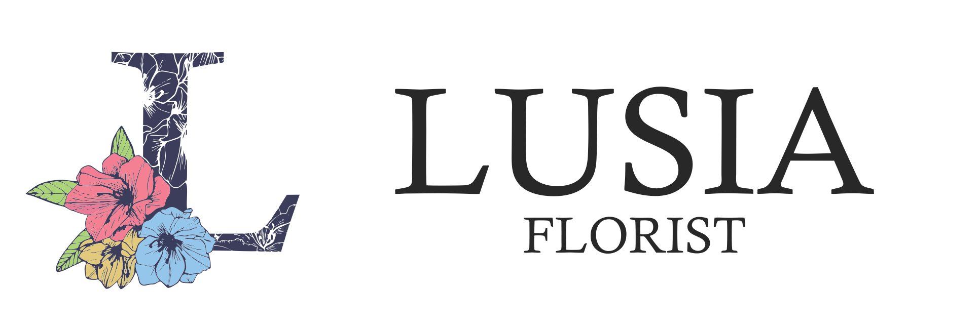 Lusia Florist Logo